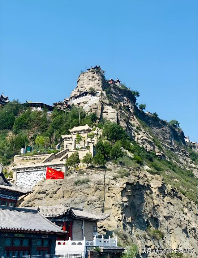 神木二郎山游记：驼峰峭壁寻古庙，一笔架起天地间