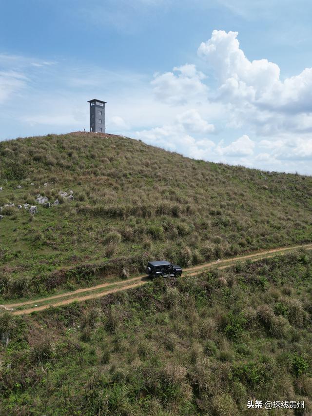 环城贵阳花溪苗王坡越野大环线之青岩段达夯翁拢“冈仁波齐”风景