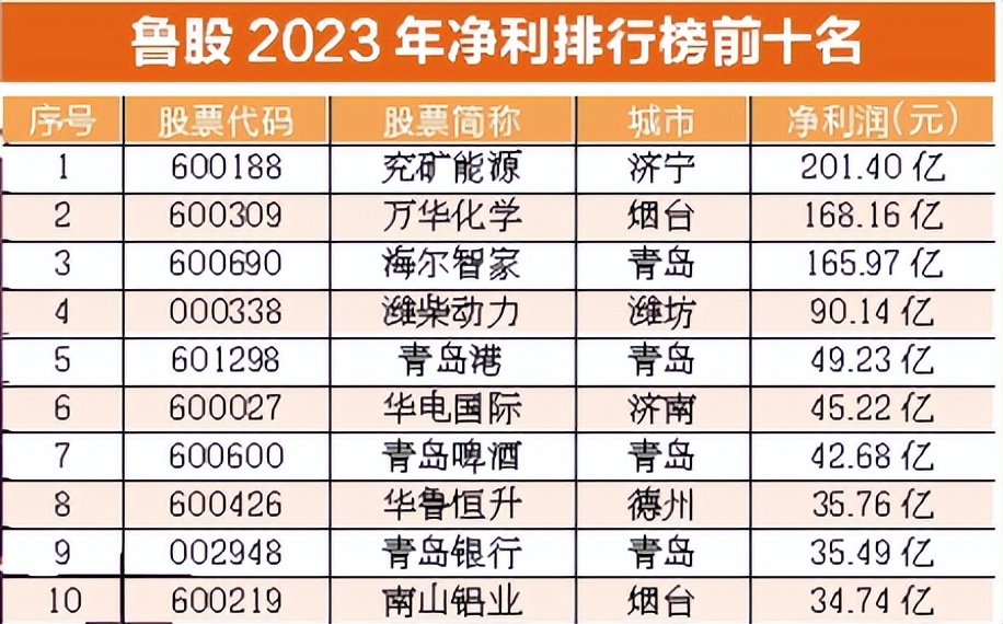 兖矿能源营收净利润排名_鲁股2023年年报分析_青岛海尔股份有限公司股利分配的现状