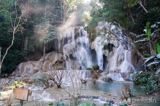 搭乘高铁去老挝，老挝旅行日记：琅勃拉邦（光西瀑布）