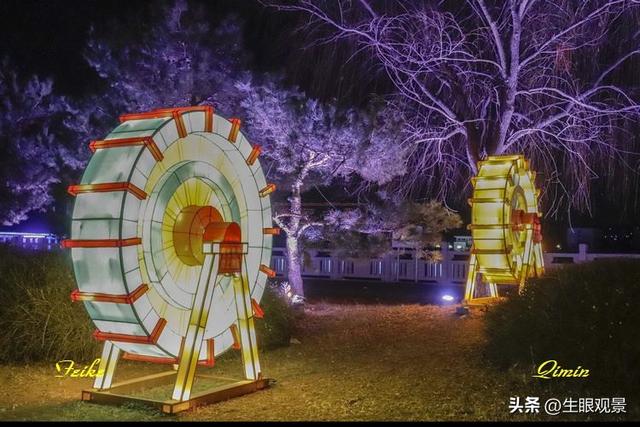 影记 | 春节临淄太公湖花灯展，景观都在这儿（下）