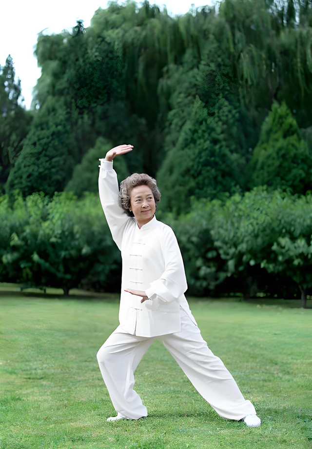 “我膝盖不好,没练过武术，能学太极拳吗”65岁阿姨照样太极受益