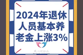 养老金涨幅，从2016年开始到2024年分别是多少？与这三大因素相关图片