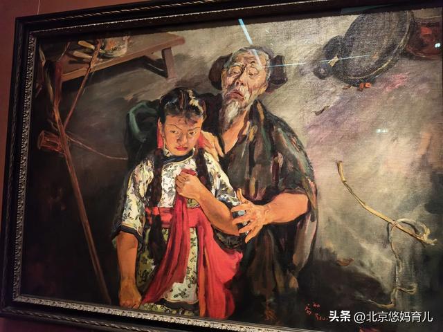 带孩子去中国美术馆参观“人民必胜”主题展,爱国主义教育太深刻