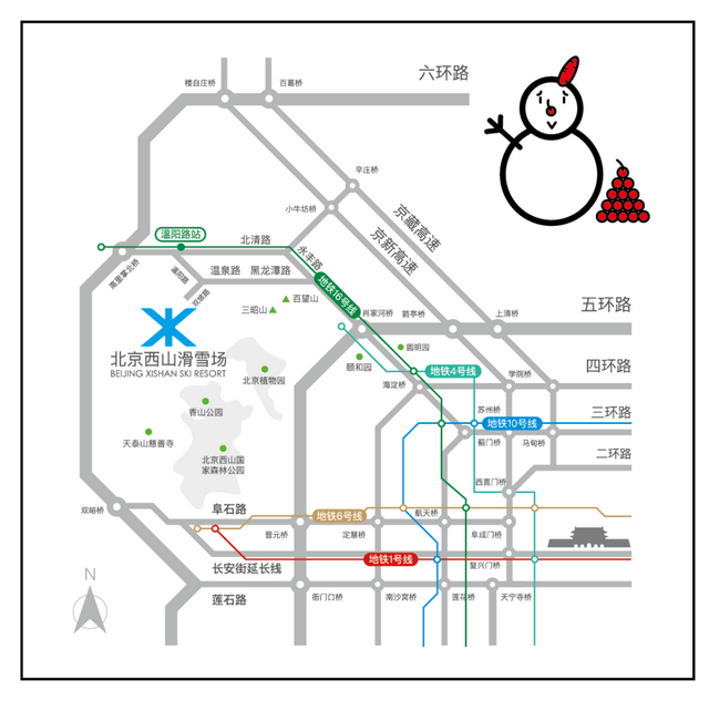 今天开板！海淀唯一滑雪场，全新升级