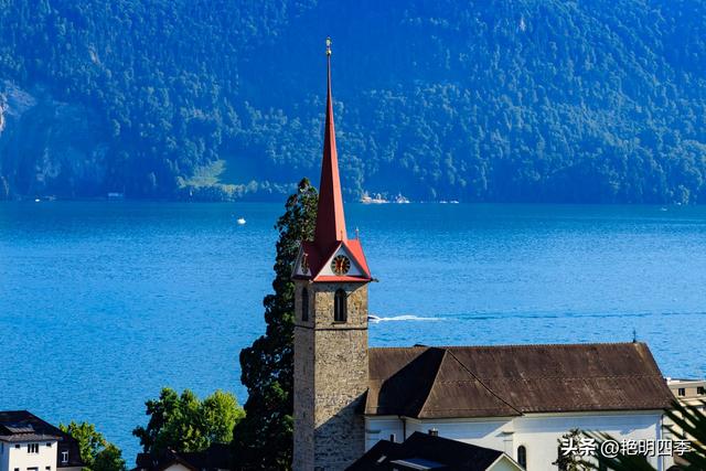 欧游杂记（5）‖ 齿轮火车几上几下瑞吉山，缆车凌空飞跃韦吉斯