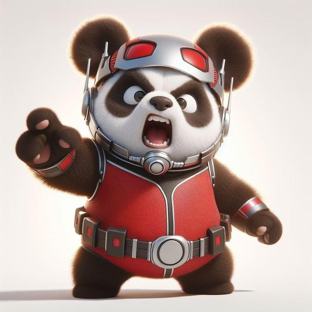 熊猫超级英雄系列头像