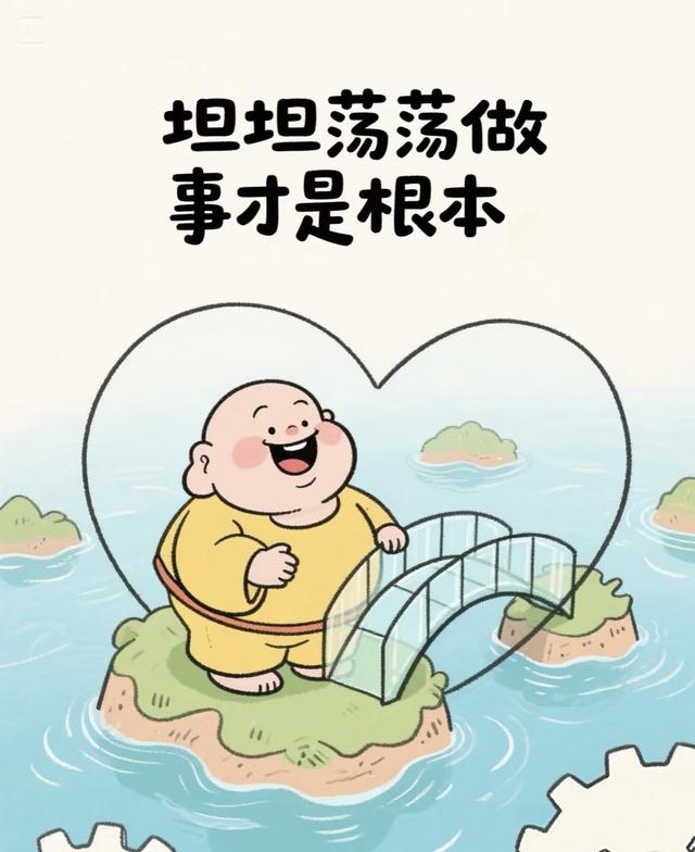 干干净净做人，行善终有福报！