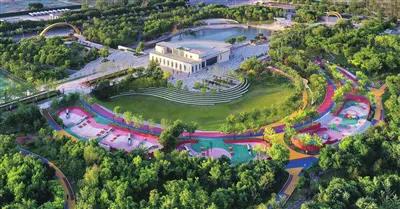 芳林缀满城 太原正向着公园城市华美转身
