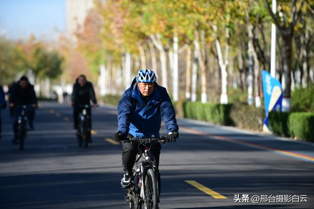 信都区总工会：七里河绿道上的骑行狂欢