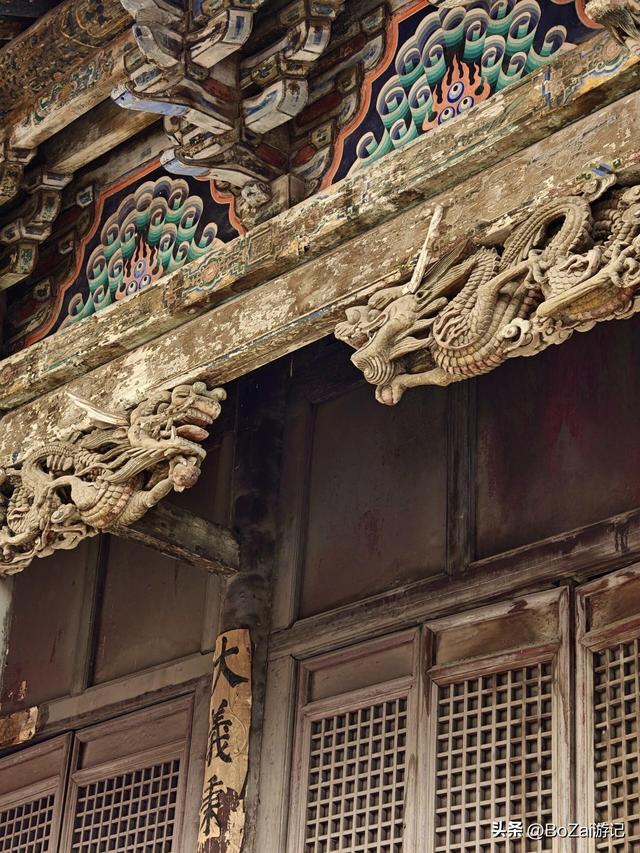 晋中介休冷门神寺，关帝庙，清代木雕惊艳时光