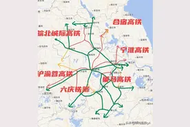 安徽在建高铁8条，2025年开通一条开工三条，2026年开通三条图片