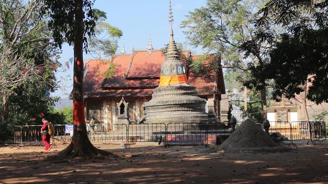 勐泐故王宫遗址，800年前的傣族王城所在地，佛塔下埋藏佛祖舍利