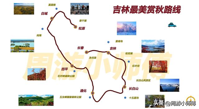 50幅北方旅游路线地图集合旅行者必备参考，带你玩转北方