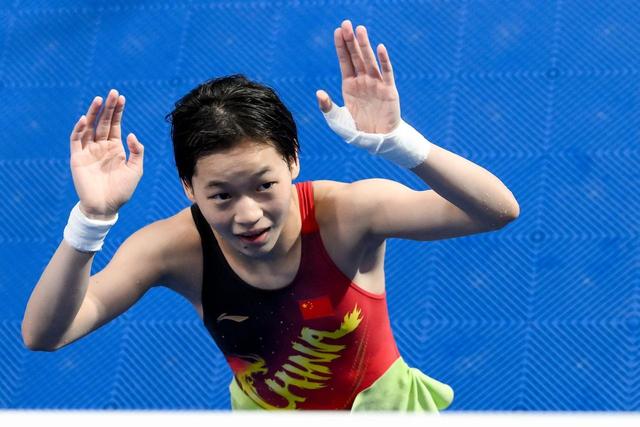 全运会：首位跳水双冠王诞生，广东队连战三金，全红婵冲击第2金