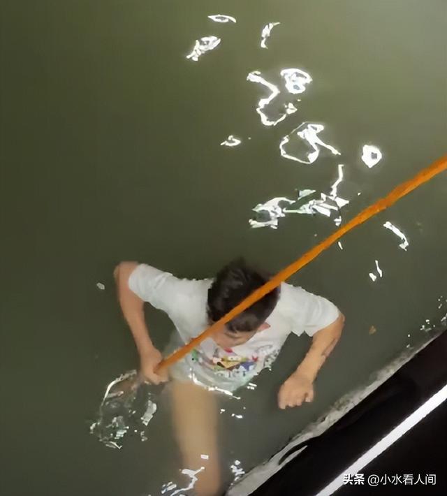 男子救人被落水女子举报，当事人寒心发声，救她一命没得任何好处