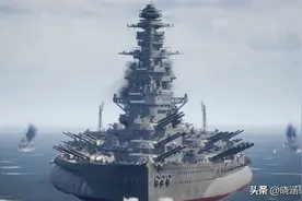 二战日本的“超大和”计划，50万吨变态级战列舰，妄图拼死一搏图片