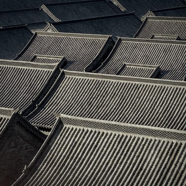 古建四合院瓦面之美