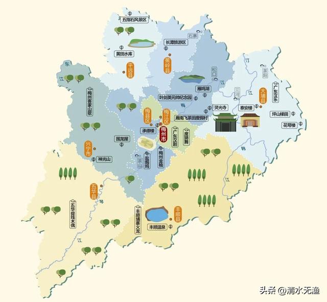 广东与福建江西交界有座城，去之前期望不高，去了直拍大腿来晚了