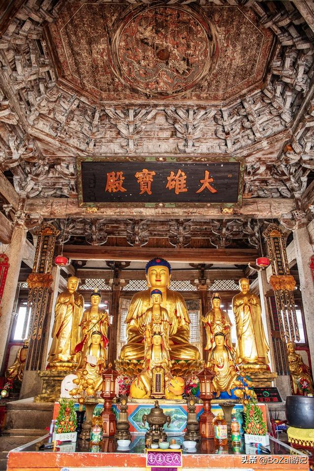 福安狮峰寺，藏在闽东北群峰间的宋韵明构，一殿彩绘惊艳五百年