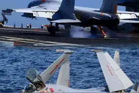 中国航母拦阻索：一根钢索里的深蓝突围图片