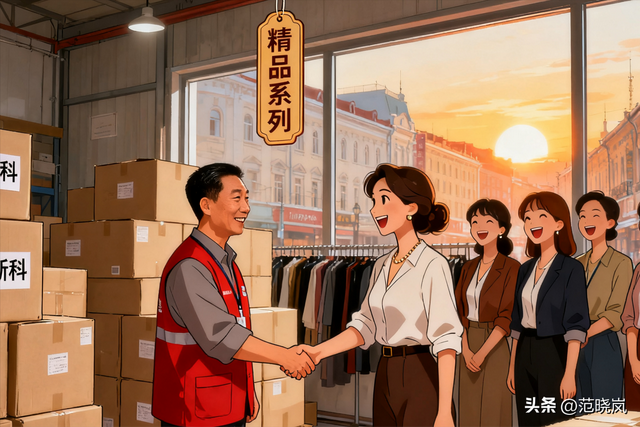 雅宝路深夜灯光：我与玛丽娜团队的东欧服装情缘
