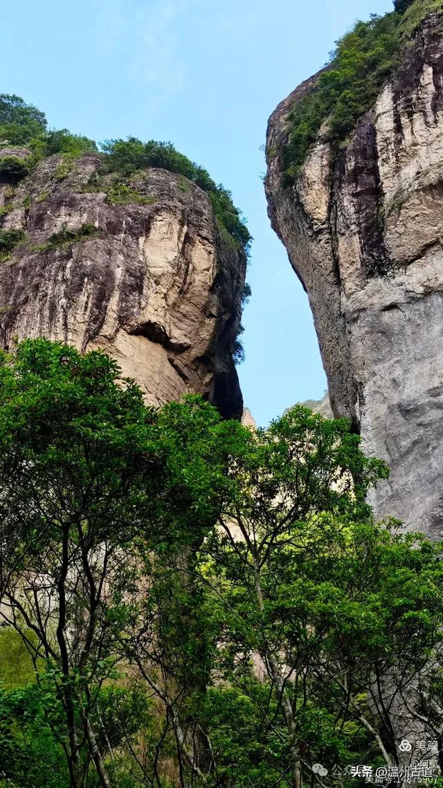 雁荡山百岗尖显胜门穿越,这条风光绝美的经典徒步线路你可去过