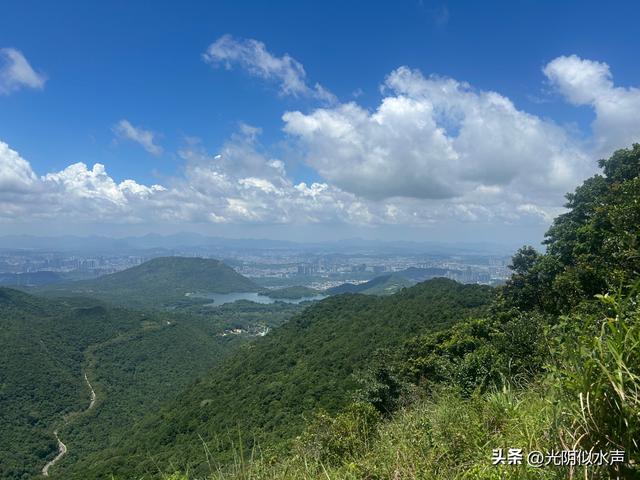 深圳游记:梅沙尖和云海广场的山与海