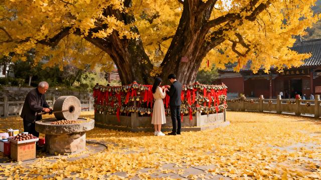 铜都霜染江天阔 银杏风吟入画来——安徽铜陵初冬