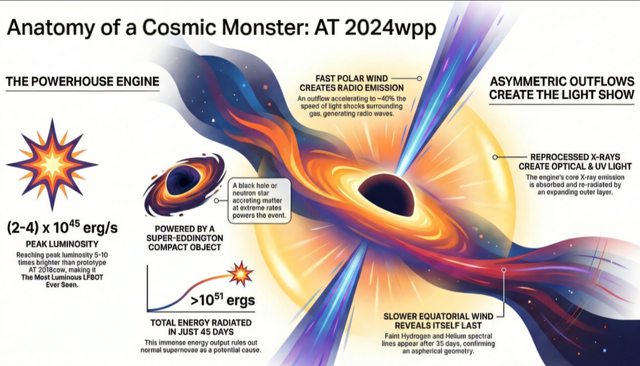 是什么驱动着这些神秘明亮的蓝色宇宙闪光？天文学家找到了线索
