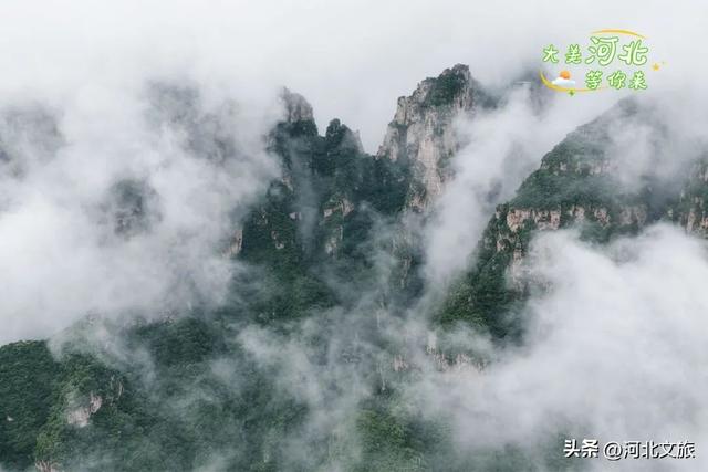 大美河北等你来丨狼牙山雨后云海上线 每一帧都是壁纸