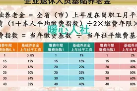 35年工龄退休，养老金包括这三部分，怎么算？快看仔细讲解图片