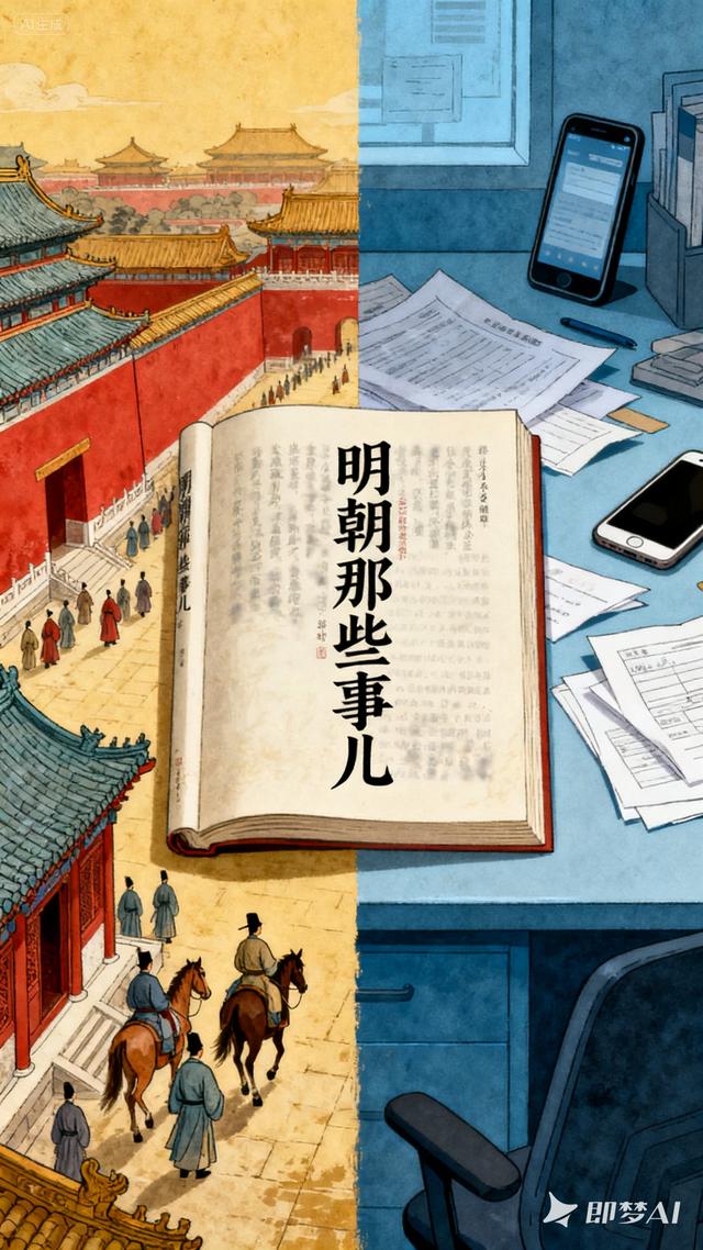 读《明朝那些事儿》方知：看过王朝起落，就不会被眼前琐事困住