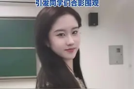 大学生因长得像刘亦菲，被同学追捧，吸粉10万 网友：以为本人来了图片