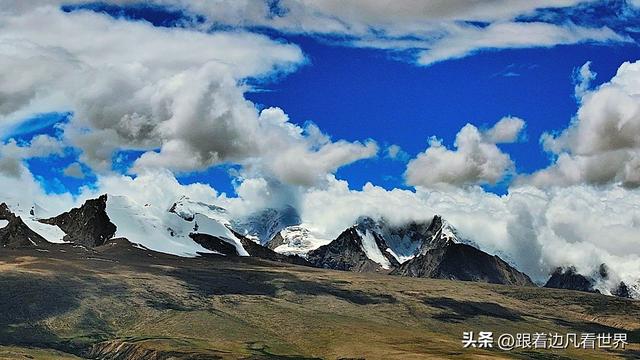 《219西藏南南线》秘境雪山之上 遇见西夏邦马峰 海拔 8012 米的震撼