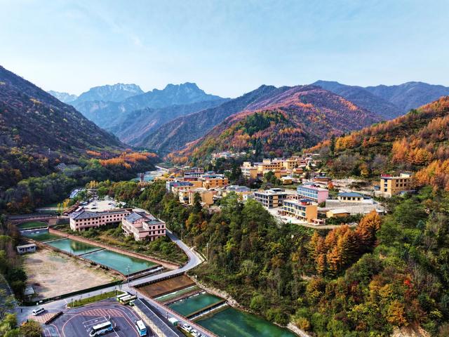 当晚秋遇见官鹅沟……