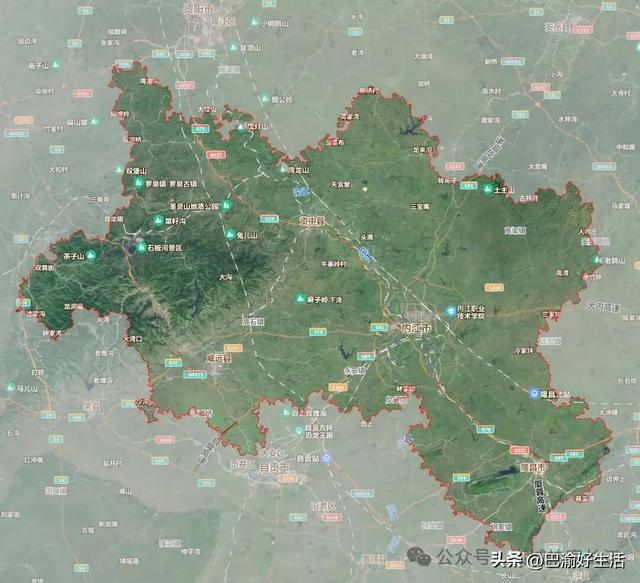 四川这座地级市，县县通高铁，被誉为甜到骨子里的城市