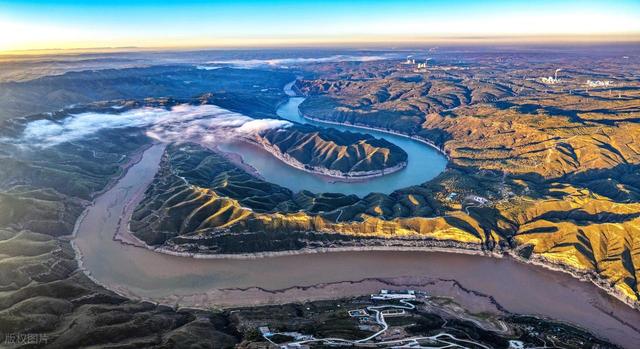 黄河忻州市段，感叹祖国山河之壮美