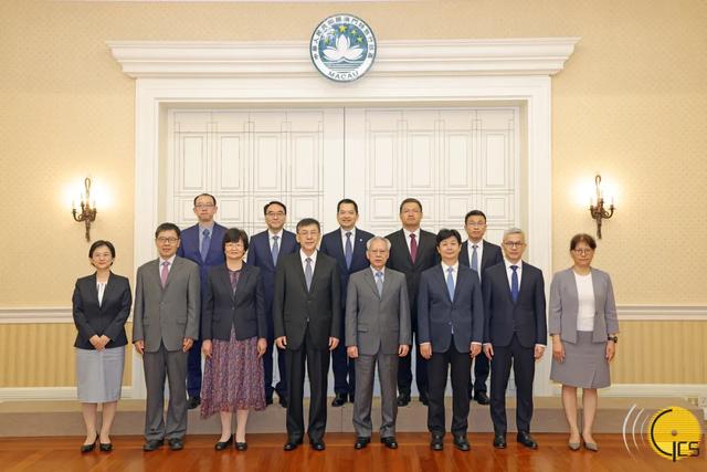 行政长官岑浩辉与国家科技部部长阴和俊会见