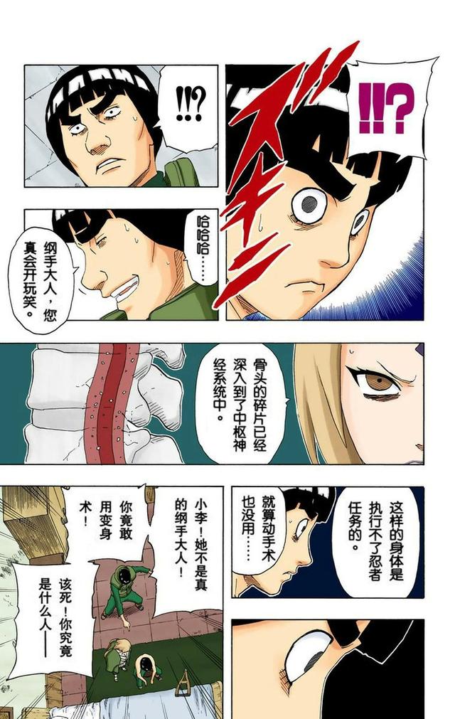 火影忍者彩漫 第二十卷 第五代火影纲手，鸣人佐助天台对决