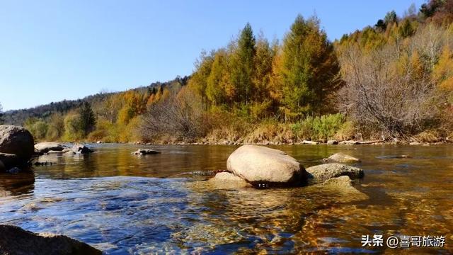 冰雪秘境，林海童话——二浪河，亚血线上的静谧明珠