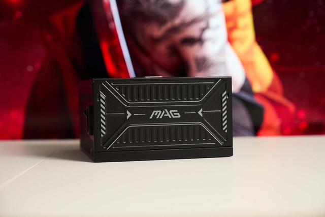 升级压纹线，整体更安静，微星 MAG A850GLS PCIE5 开箱