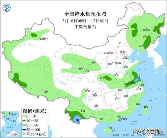 今夏最热两天登场！新一轮降水范围已确定，明后天7月16~17号天气