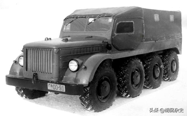 苏联设计局的秘密：未量产的“嘎斯”（GAZ）全地形车