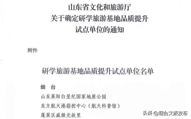 【乐享烟台】“好客山东 见识齐鲁”2025山东省暑期研学旅游推进活动在烟台市成功举办