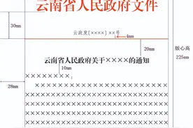 党政机关公文版面格式图片