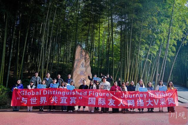 不止于看竹，网络大V在万亩竹海解锁文旅新玩法|国内国际大V宜宾行