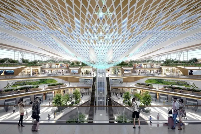 广州白云机场T3亮相，为什么大家都觉得像“甲虫”？