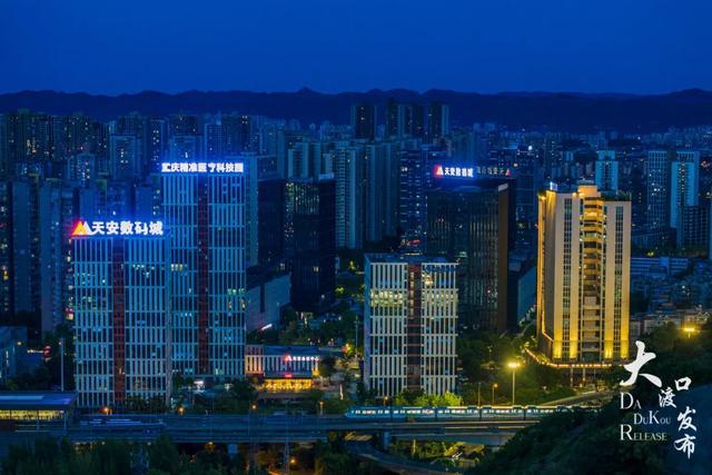我想大渡口的夜景了