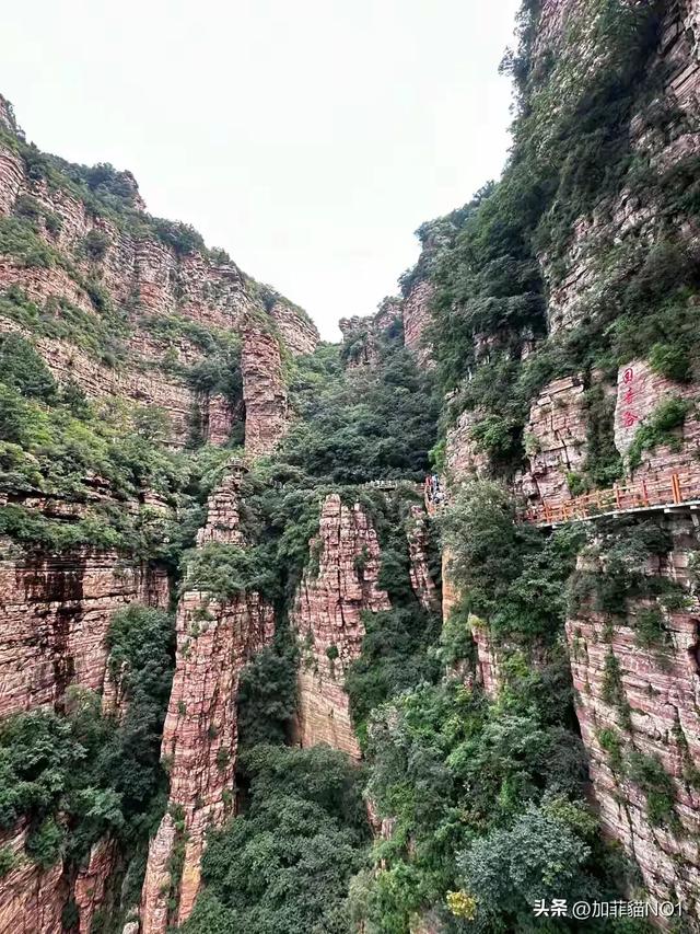 🔥【震惊！河北惊现悬崖电梯！坐滑梯下山你敢信？】🔥